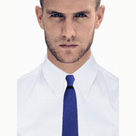 Cravate slim Bleu roi