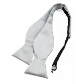 Noeud papillon gris clair