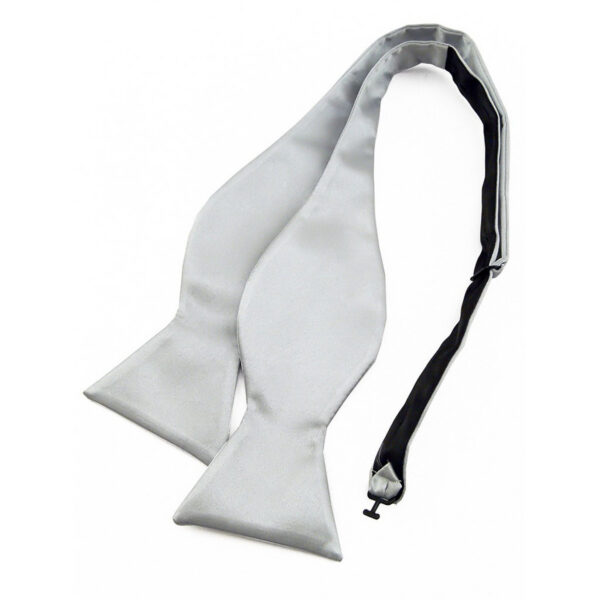 Noeud papillon gris clair