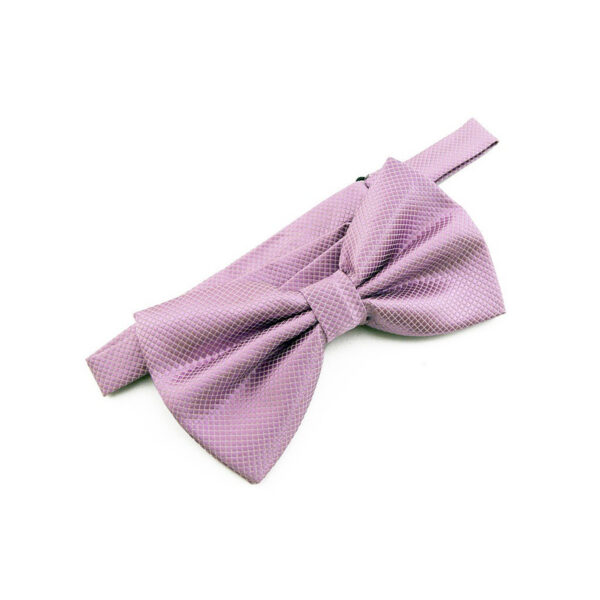Nœud papillon vieux rose