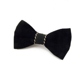 Noeud papillon velours noir