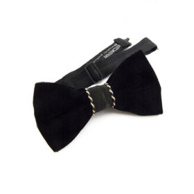 Noeud papillon velours noir