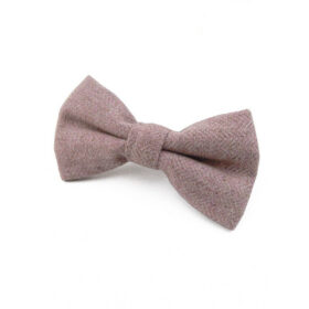 Noeud papillon vieux rose