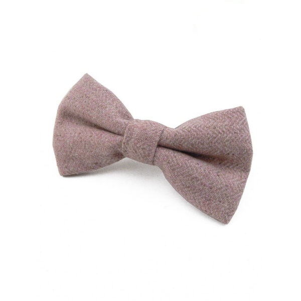 Noeud papillon vieux rose