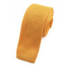 Cravate tricot jaune