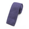 Cravate tricot lavande