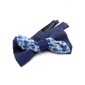 Noeud papillon bleu