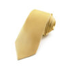 Cravate jaune paille