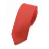 Cravate slim rouge