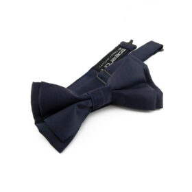 Noeud papillon bleu nuit