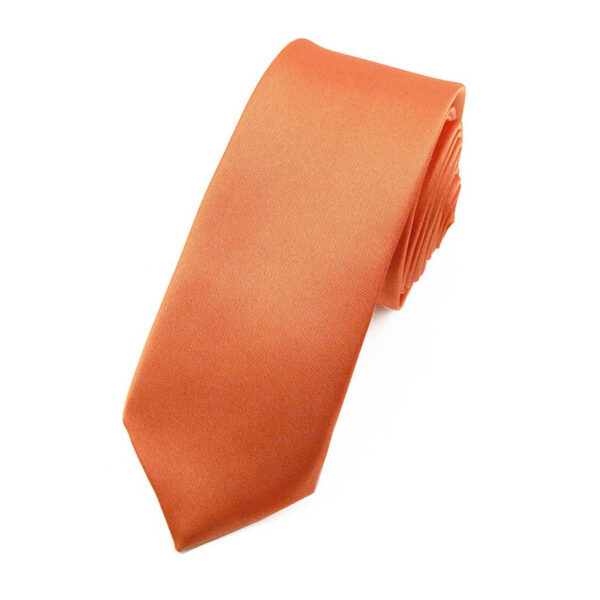 Cravate orange