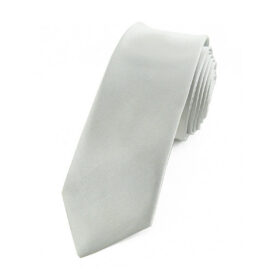 Cravate gris clair