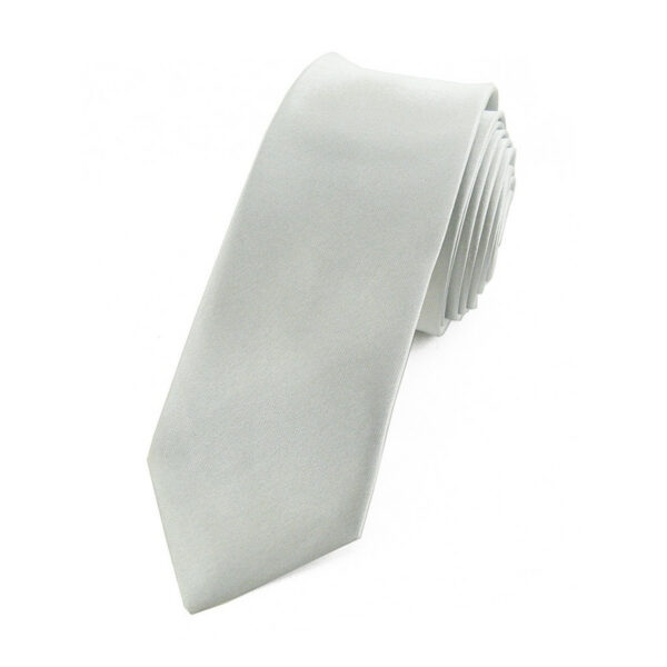 Cravate gris clair