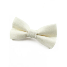 Noeud papillon blanc