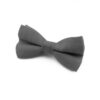 Noeud papillon gris souris