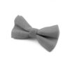 Noeud papillon gris