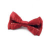 Noeud papillon rouge à paillettes