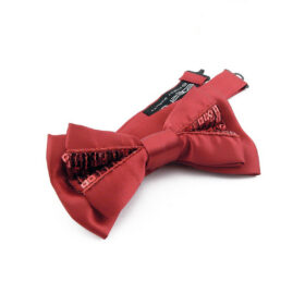 Noeud papillon rouge à paillettes