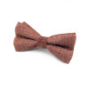Noeud papillon roux et or