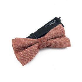 Noeud papillon roux et or