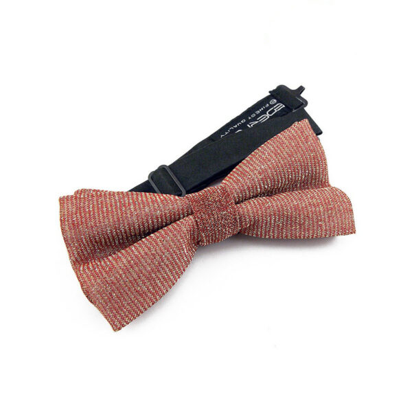 Noeud papillon roux et or