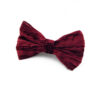 Noeud papillon bordeaux