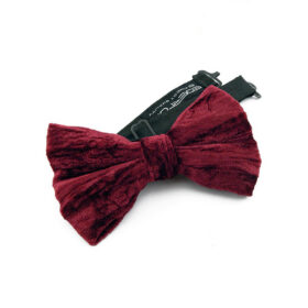 Noeud papillon bordeaux