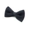 Noeud papillon gris ardoise