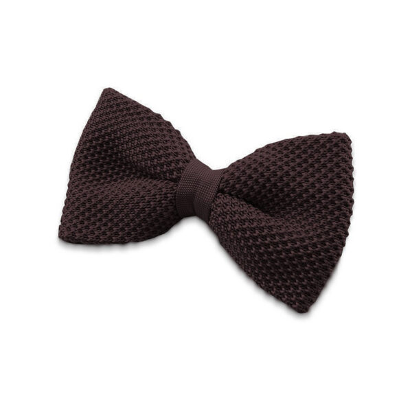 Noeud papillon marron foncé