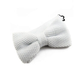Noeud papillon blanc