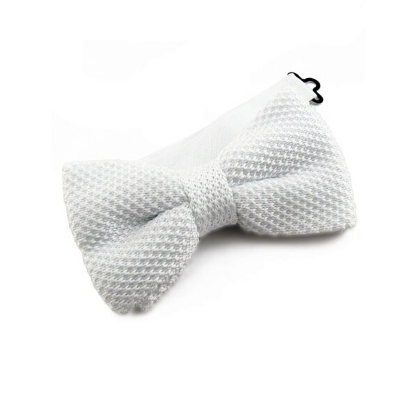 Noeud papillon blanc