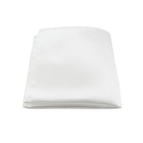 Pochette de costume blanche