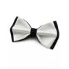 Nœud papillon noir et blanc
