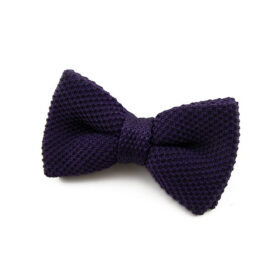 Noeud papillon violet