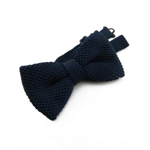 Noeud papillon bleu marine