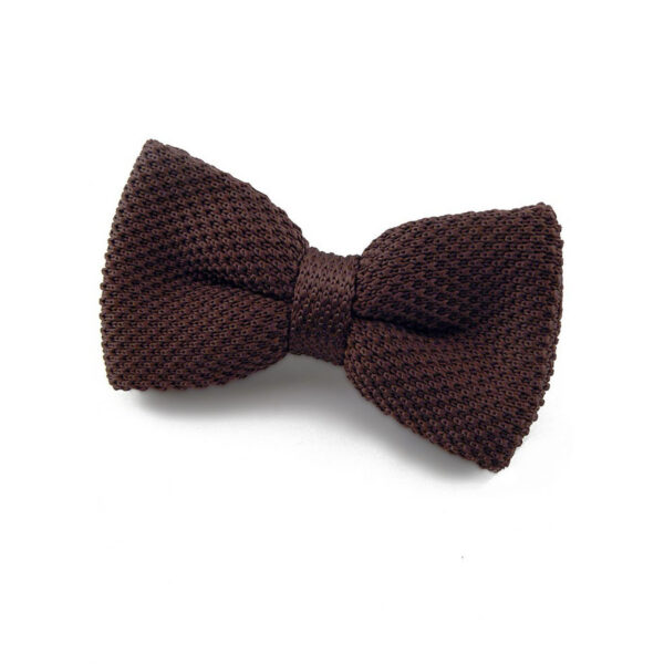 Noeud papillon marron chocolat