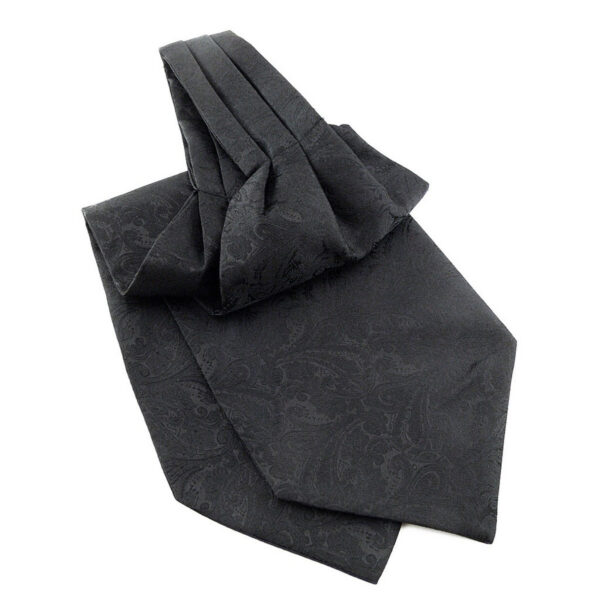 Cravate Ascot à motif cachemire