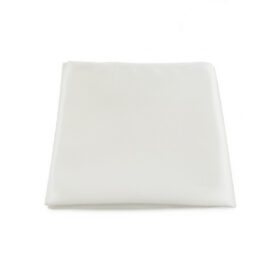 Pochette de costume blanche