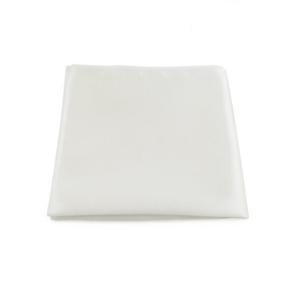 Pochette de costume blanche