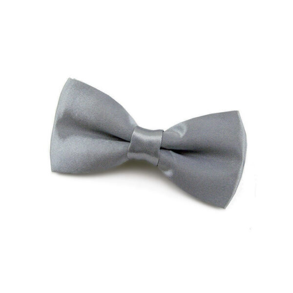 Nœud papillon Enfant gris moyen