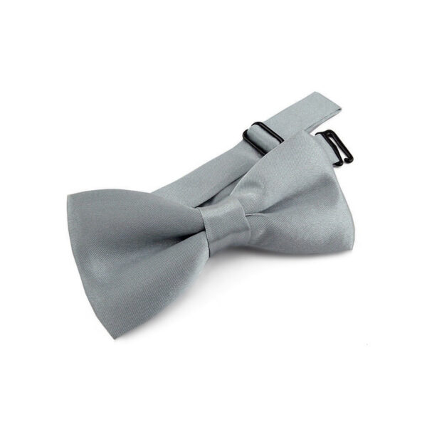 Nœud papillon Enfant gris moyen