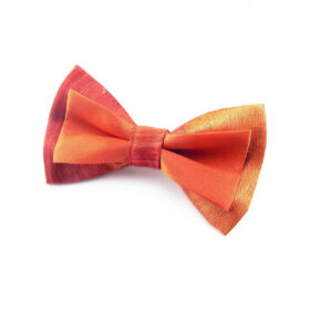Noeud papillon orange