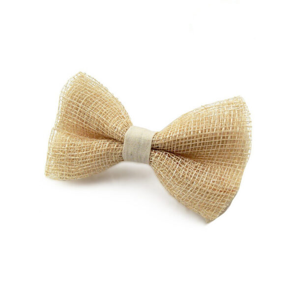 Noeud papillon en abaca