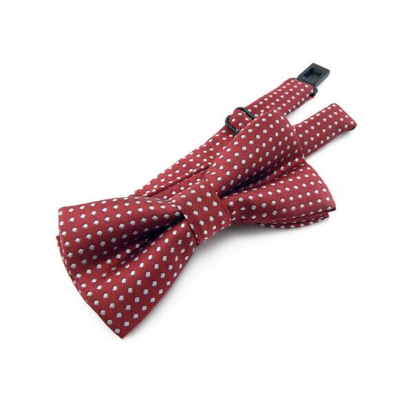 Nœud papillon Enfant Bordeaux