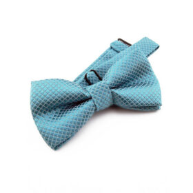 Nœud papillon Enfant bleu turquoise