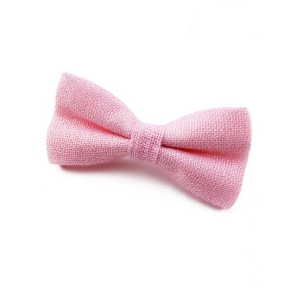 Nœud papillon rose pour enfant