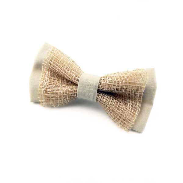 Nœud papillon en abaca pour enfant