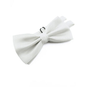 Nœud papillon blanc