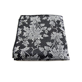 Pochette de costume grise