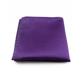Pochette de costume violet foncé
